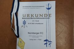 die Siegerurkunde