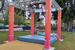 Moderner 5-Kampf, Obstacle Trail, April 2023, Deutschland-Premiere