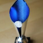 der blaue Pokal des Donau-Iller-Cups 2021