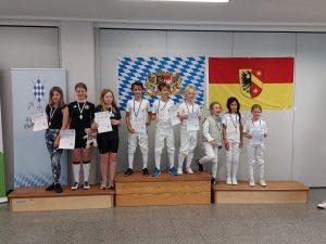 Siegerehrung Bay MM 2023 U13 DFL
